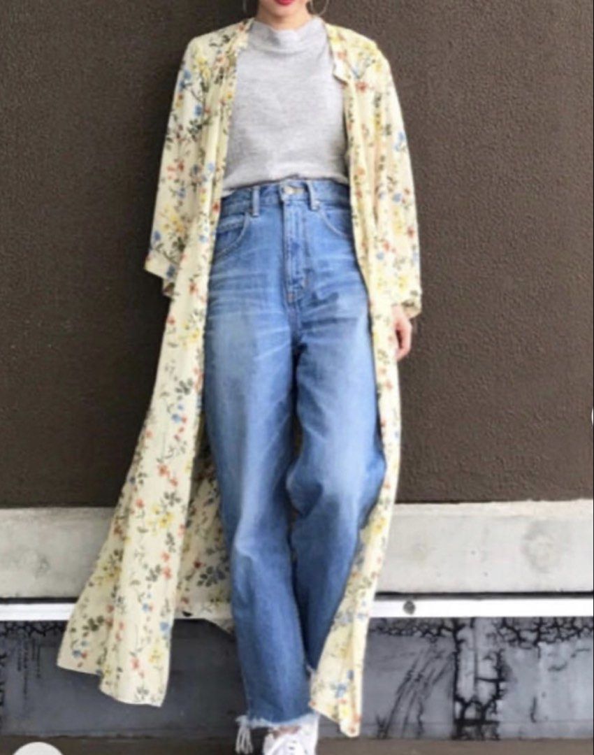 GLOBAL Work Floral Print Button Down Maxi Longsleeve (Category: Dresses) located in Quezon City. Submitted by chrizcboutique (Listing ID 1470690500, Image 3). Description: Global work semi sheer button down maxi dress in longsleeve medium in tag Measurements laid in flat shoulder to shoulder approx 16 inches armpit to armpit approx 19 inches waist approx 18 inches lenght approx 46 inches Condition still in prestine condition like NEW no visible f