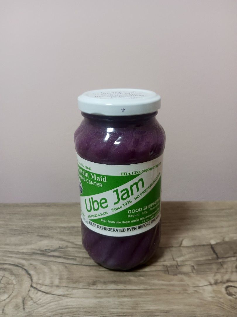 Good Shepherd Mountain Maid Ube Jam 440g (Category: Beverages) located in Caloocan City. Submitted by safedeer.e9b952 (Listing ID 1470600606, Image 3). Description: Shipping details: Via J&T Express Payment details: thru GCash 50% down payment + shipping fee, remaining 50% to be paid upon delivery Shipping fee: 200-290 depending on your location Location: Baguio City.