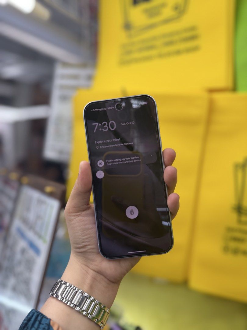 Google pixel 10 128GB japan variant No issues openline with sim slot (Category: Google Pixel) located in San Juan City. Submitted by najihahtelecomshop2018 (Listing ID 1470686885, Image 3). Description: Legit Store | Original unit FOR SALE | TRADE / SWAP ▫️INSTALLMENT thru: 🔸Credit Card (straight / installment) 🔸Ggives / Gcredit + 6% interest 🔸Spay Later + 6% interest (RFS: Buy and Sell any kinds of Gadgets) Description: Google pixel 10 128GB 