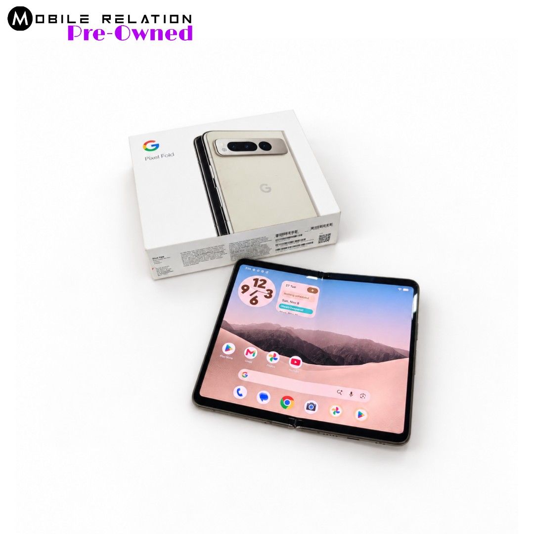 Google Pixel Fold Porcelain 256GB, Mobile Phones & Gadgets, Mobile ...