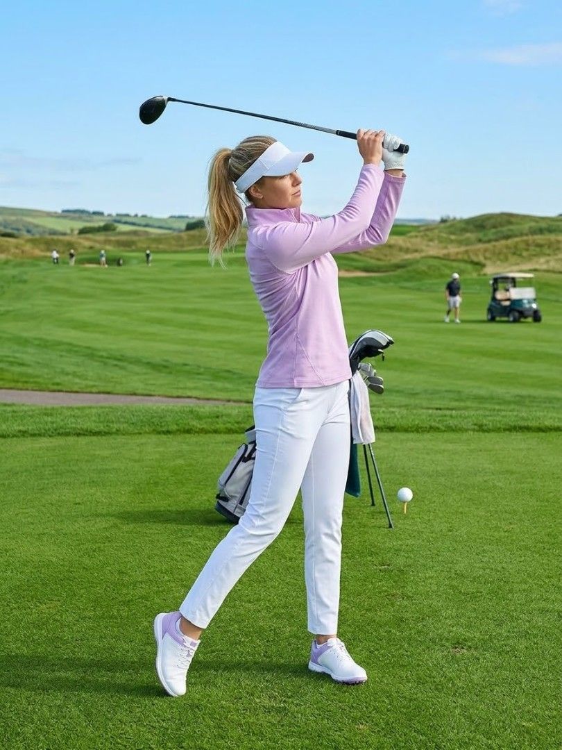 Gordon Cooper Golf Longsleeve (Category: Activewear) located in Santa Cruz. Submitted by deenem (Listing ID 1470577300, Image 1). Description: Like New😍👌 No flaws👌 L on Tag Can fit L-XL Asian (Measurements laid flat in inches) Bust:20 Lenght: 25.