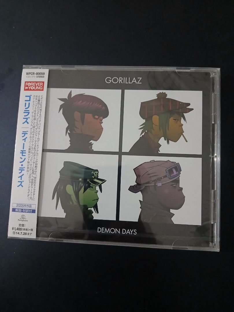 Gorillaz Demon Days Japanese Edition CD (Category: CDs & DVDs) located in Pili. Submitted by marktoraldo (Listing ID 1470653080, Image 2). Description: 1500 sealed Japan press.brand new. add sf Gcash mop. ty admin.