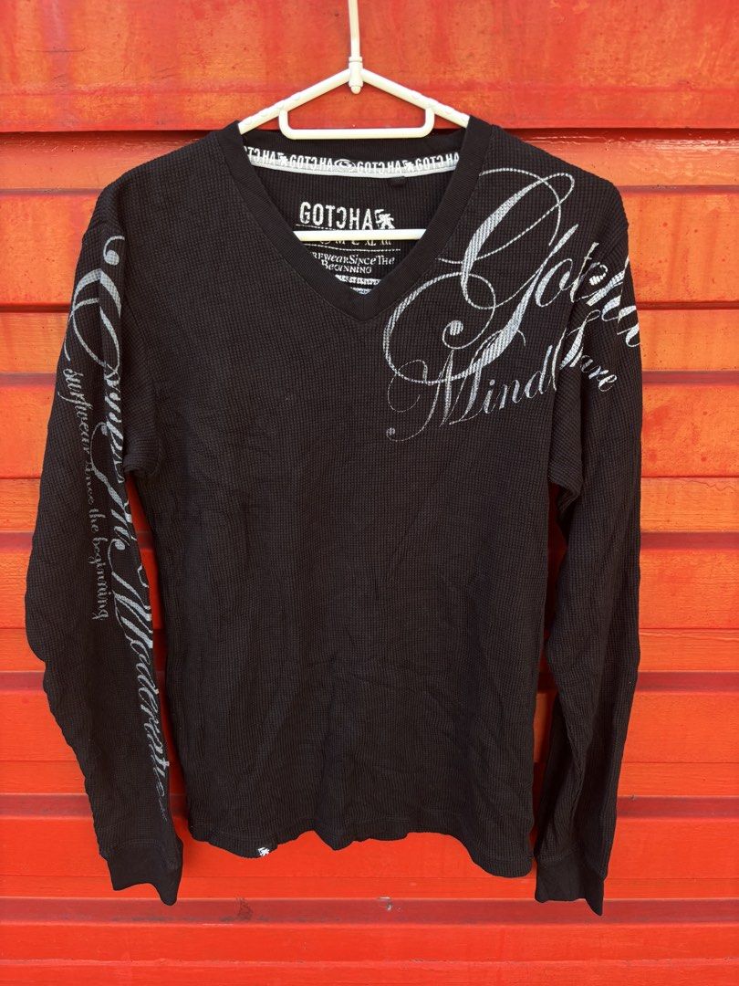 Gotcha Y2K Thermal Longsleeves (Category: Tshirts & Polo Shirts ) located in Bacolod City. Submitted by keel_08 (Listing ID 1470637000, Image 1). Description: 17 W 23.5 L + shipping fee.
