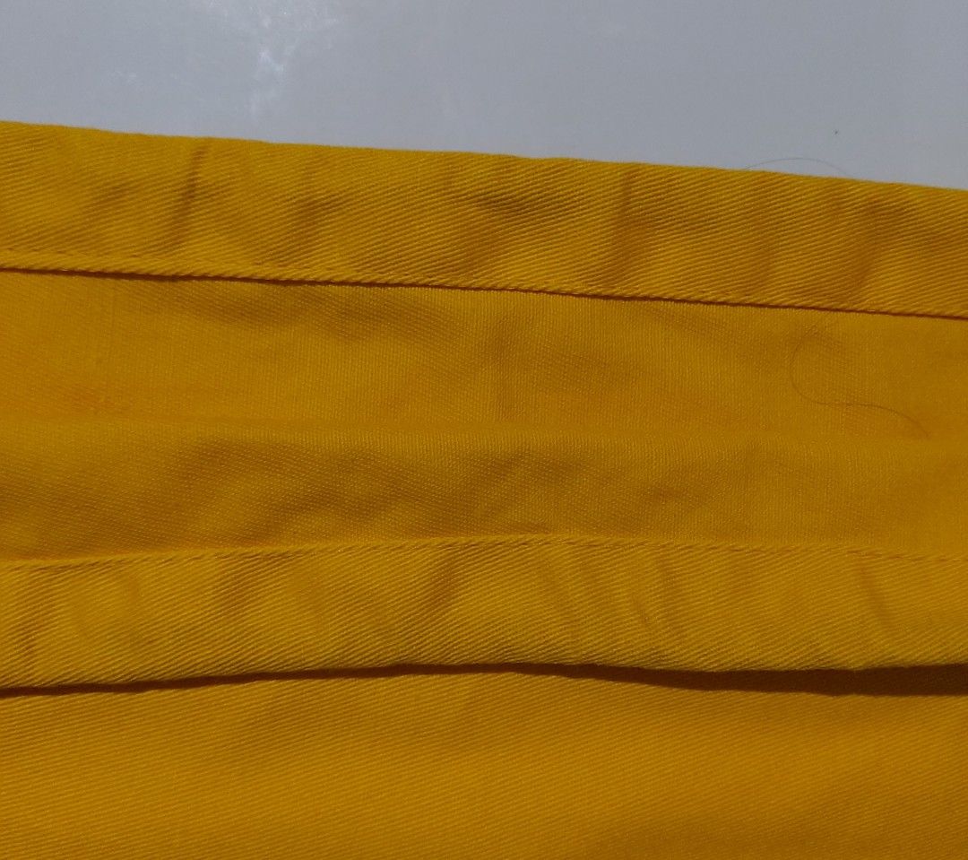 Goyard Yellow Dust Bag (Category: Everything Else Others) located in Lapu Lapu. Submitted by agnesapm_29813 (Listing ID 1470678222, Image 3). Description: - Features the classic Goyard Paris logo on the front - Secure drawstring closure - Measurements: width-18 inches, height-19 inches - Clean fabric with clear branding - Ideal as a replacement dust bag or luxury storage option.