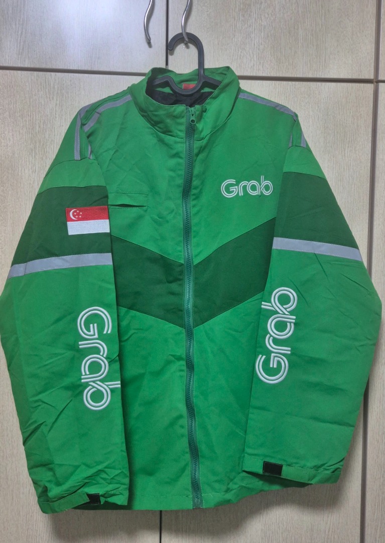 Grab Rider Jacket Waterproof Rain Jacket, Men's Fashion, Coats, Jackets ...