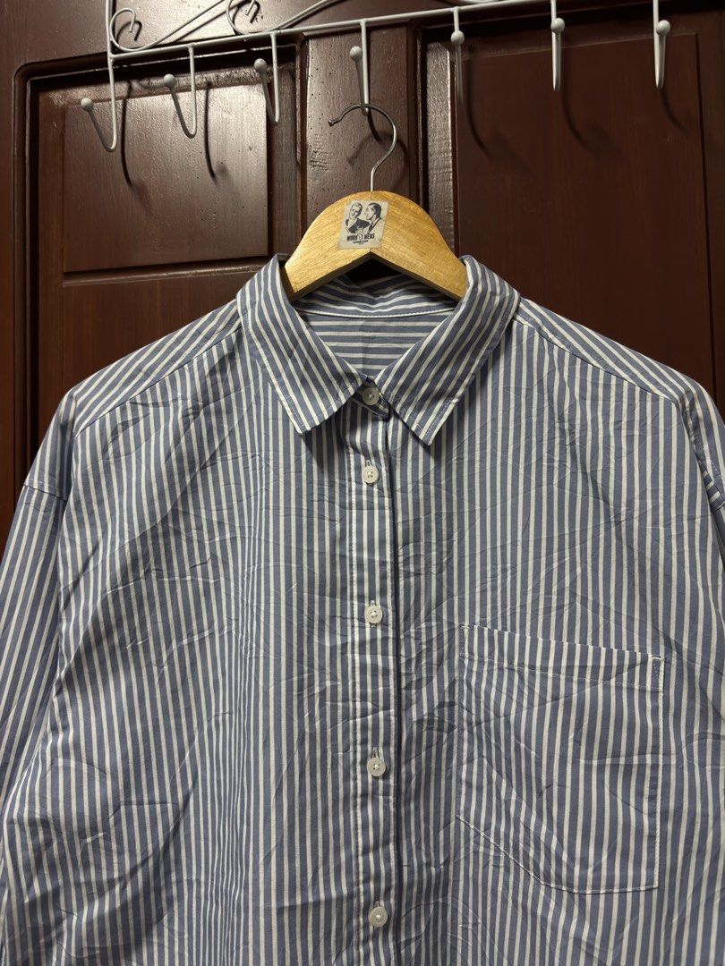 GU Stripes Polo Longsleeves (Category: Tshirts & Polo Shirts ) located in Davao. Submitted by workmensph (Listing ID 1470577906, Image 2). Description: Size XL 23” x 30” Excellent Condition .
