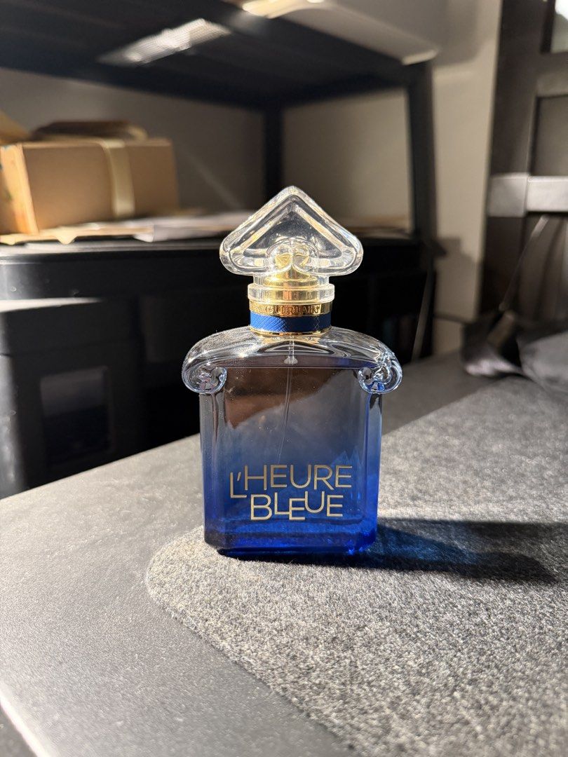 Guerlain L’Heure Bleue 50ml (Category: Fragrance & Deodorants) located in Makati City. Submitted by jumbo_rat (Listing ID 1470689327, Image 1). Description: Guerlain L’Heure Bleue 50ml Bought last July 2026 45/50ml Original and Authentic (Rustan’s Makati).