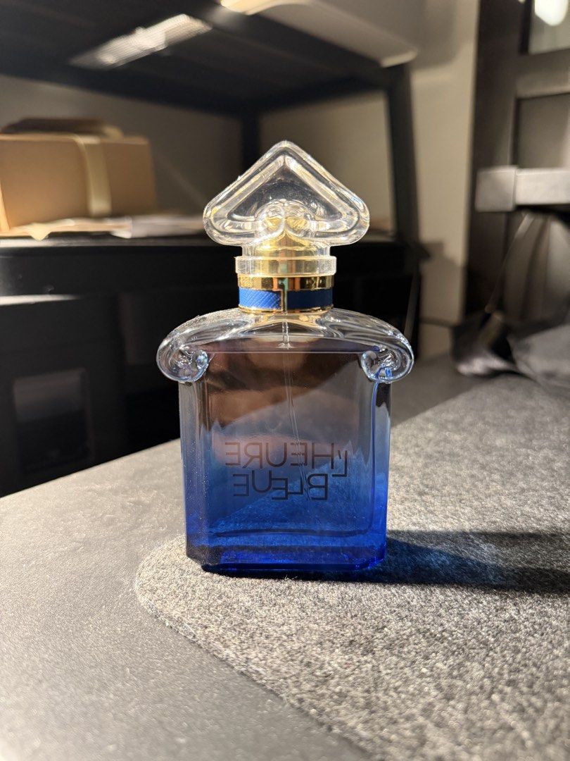 Guerlain L’Heure Bleue 50ml (Category: Fragrance & Deodorants) located in Makati City. Submitted by jumbo_rat (Listing ID 1470689327, Image 2). Description: Guerlain L’Heure Bleue 50ml Bought last July 2026 45/50ml Original and Authentic (Rustan’s Makati).