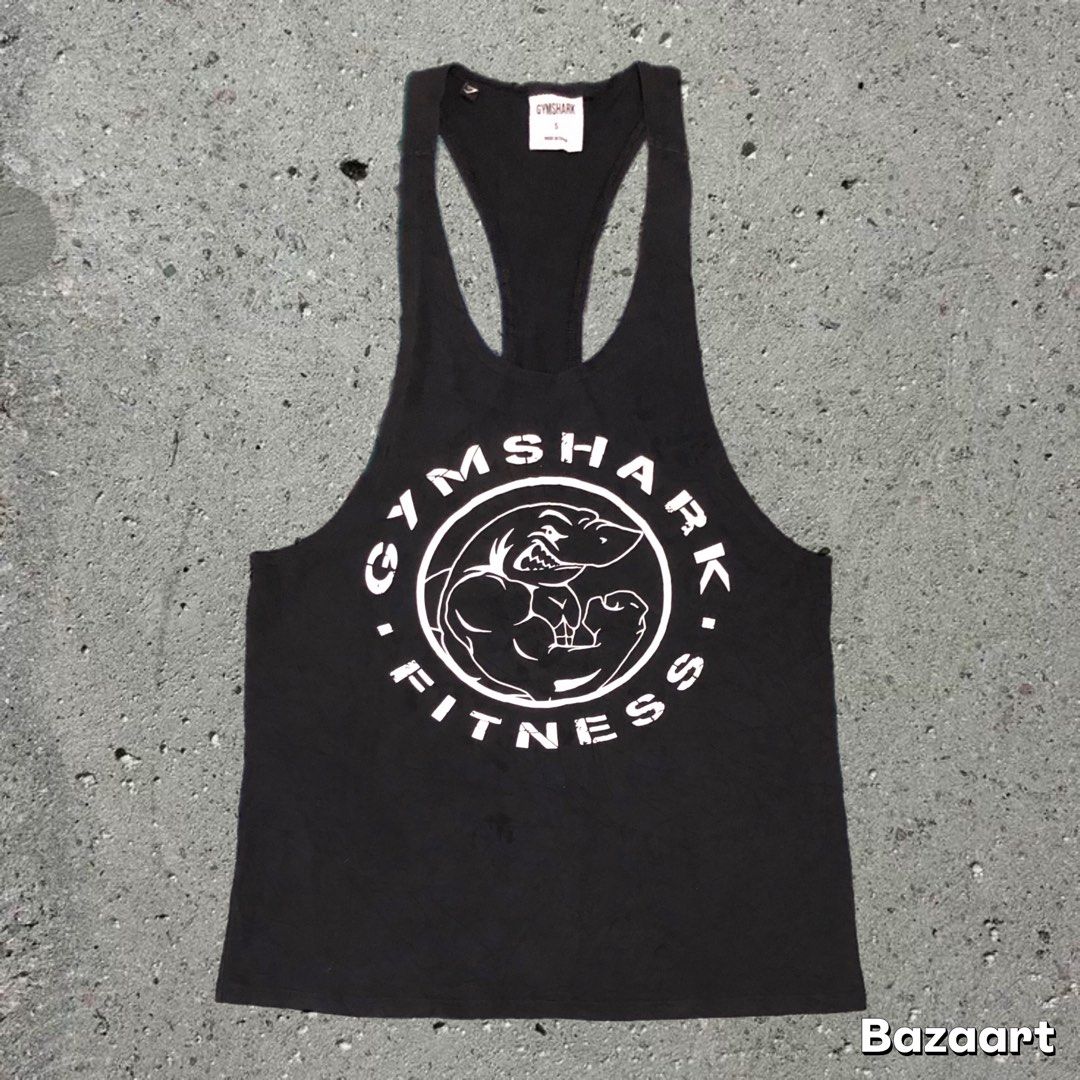 Gym Shark Tank Top Black Small (Category: Activewear) located in Biliran. Submitted by thrift_lane101 (Listing ID 1470583621, Image 2). Description: Excellent condition No issue Actual dimensions check pic Loc Visayas .