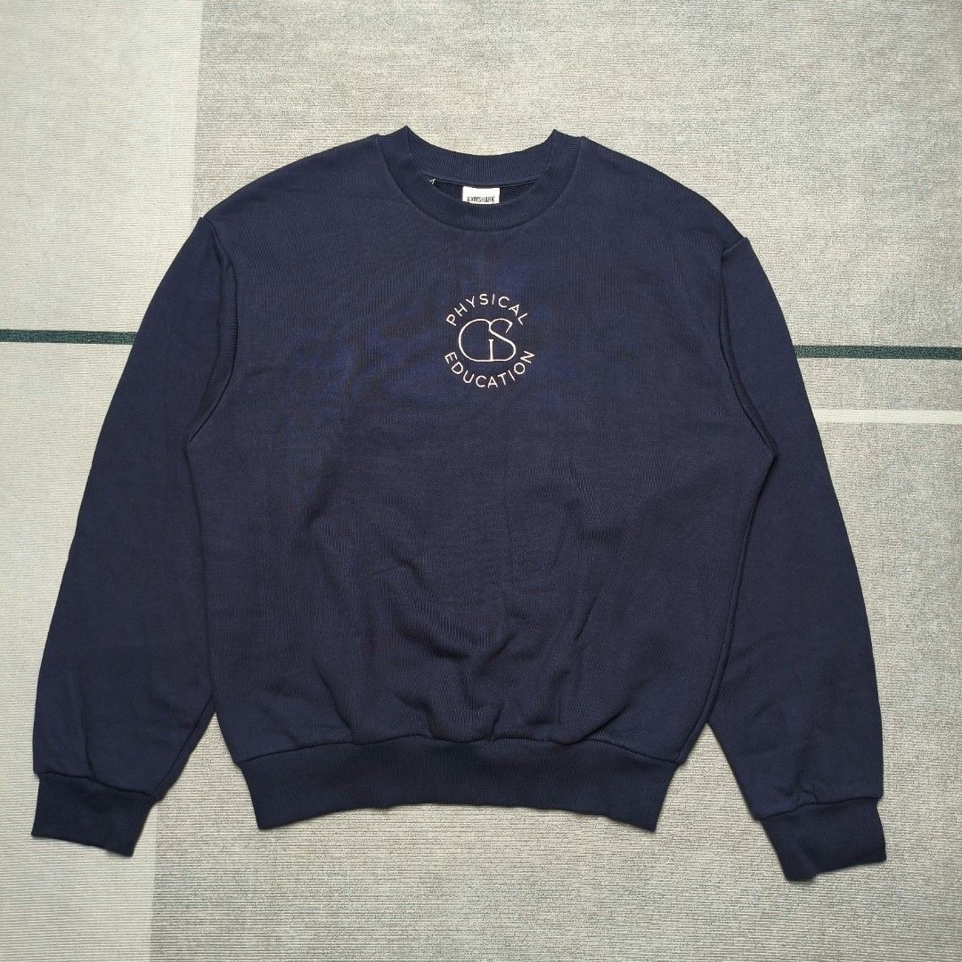 Gymshark Oversized Sweatshirt (Category: Activewear) located in Bulacan. Submitted by yakunimonkey (Listing ID 1470588155, Image 2). Description: Gymshark Oversized Sweatshirt Unisex Small Oversized / 21.5x26 Small - Medium Mens / Up to Large Women's Heavy cotton Good as new ₱880 +SF SJDM, Bulacan📍.