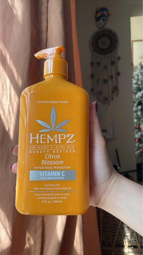 H e m p z body lotion (Category: Body Care) located in Bacoor. Submitted by mallimeow (Listing ID 1470559475, Image 1). Description: purchased for 24 USD each 1200 selling price pm for inquiries.