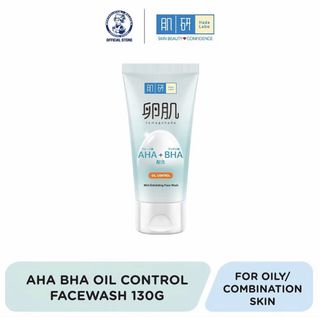 Hada Labo Face Wash AHA + BHA, Beauty & Personal Care, Face, Face Care ...