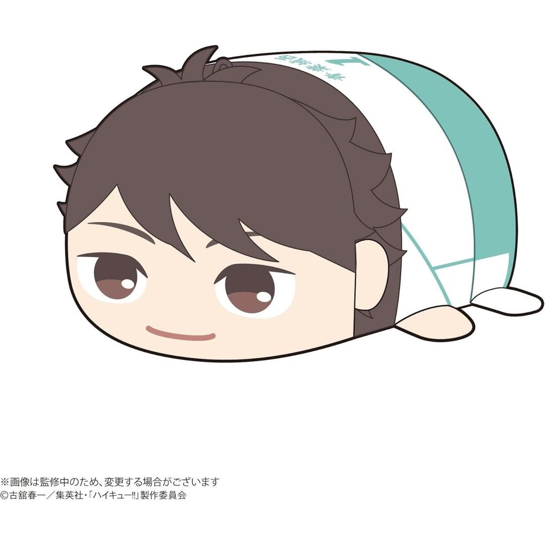 Haikyuu Oikawa Mochi Medium Plush (Category: Plushies & Soft Toys) located in Dasmarinas. Submitted by lyk_zzz (Listing ID 1470594253, Image 1). Description: - SECURED - will be arriving in december! - can do 50% dop until on hand - Official Haikyuu merchandise - Character: Oikawa Toru - Style: Bean bag mochi mascot plush - Outfit: #1 white and teal jersey uniform rfs| bought another plush that I like better.