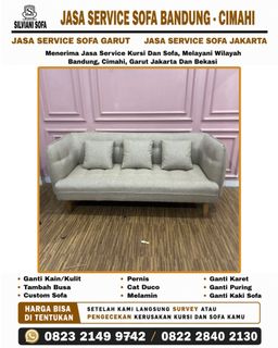 (Kategori: ) berada di . Dikirim oleh silvianiservicesofabandung (ID iklan 1470673668, Gambar 1). Deskripsi: .