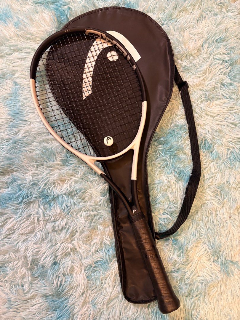 Head Speed Pro 2024 Tennis Racket with Case (Category: Racket and Ball Sports) located in Manila. Submitted by amielmnlysy (Listing ID 1470722772, Image 1). Description: Head Speed Pro 2024 Tennis Racket Head size: 100 sq in Weight: 310g String pattern: 18x20 (18 mains, 20 cross) Stringed with Head Hawk Touch Rough 50 Tension Boughtlast week of Sept Used 4x Very minimal signs of usage can pass as brand new Minor scratches (kumaskas sa zipper) Neg
