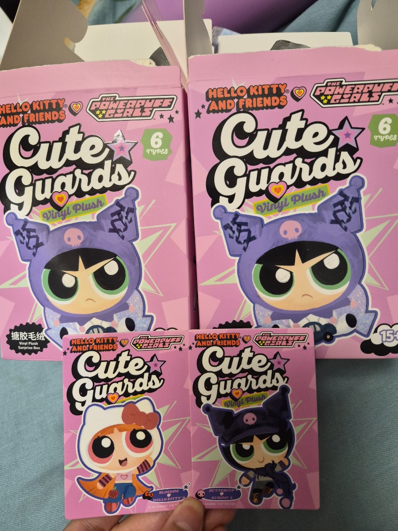 Hello Kitty and Friends The Powerpuff Girls Cute Guards, Toys ...