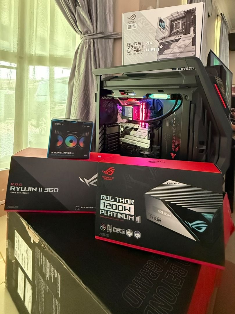 HIGH-END GAMING PC – i9-14900K / 64GB RAM / ROG PREMIUM BUILD ...