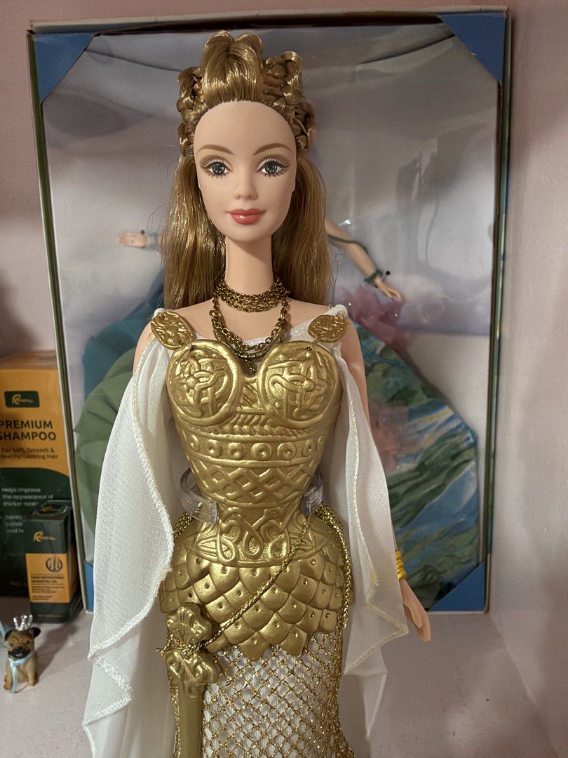 Holiday Angel Barbie (Category: Figurines & Statues) located in Manila. Submitted by insainne (Listing ID 1470731273, Image 2). Description: • Hair was restyled •In dolls of the world Princess of Viking outfit • Please, no lowballing. Prices are already set much lower than what I originally paid for them..