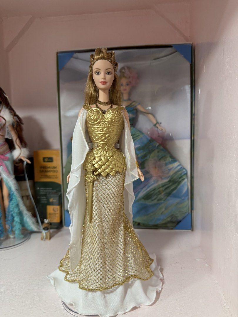 Holiday Angel Barbie (Category: Figurines & Statues) located in Manila. Submitted by insainne (Listing ID 1470731273, Image 1). Description: • Hair was restyled •In dolls of the world Princess of Viking outfit • Please, no lowballing. Prices are already set much lower than what I originally paid for them..