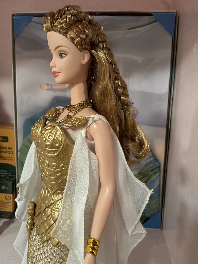 Holiday Angel Barbie (Category: Figurines & Statues) located in Manila. Submitted by insainne (Listing ID 1470731273, Image 3). Description: • Hair was restyled •In dolls of the world Princess of Viking outfit • Please, no lowballing. Prices are already set much lower than what I originally paid for them..
