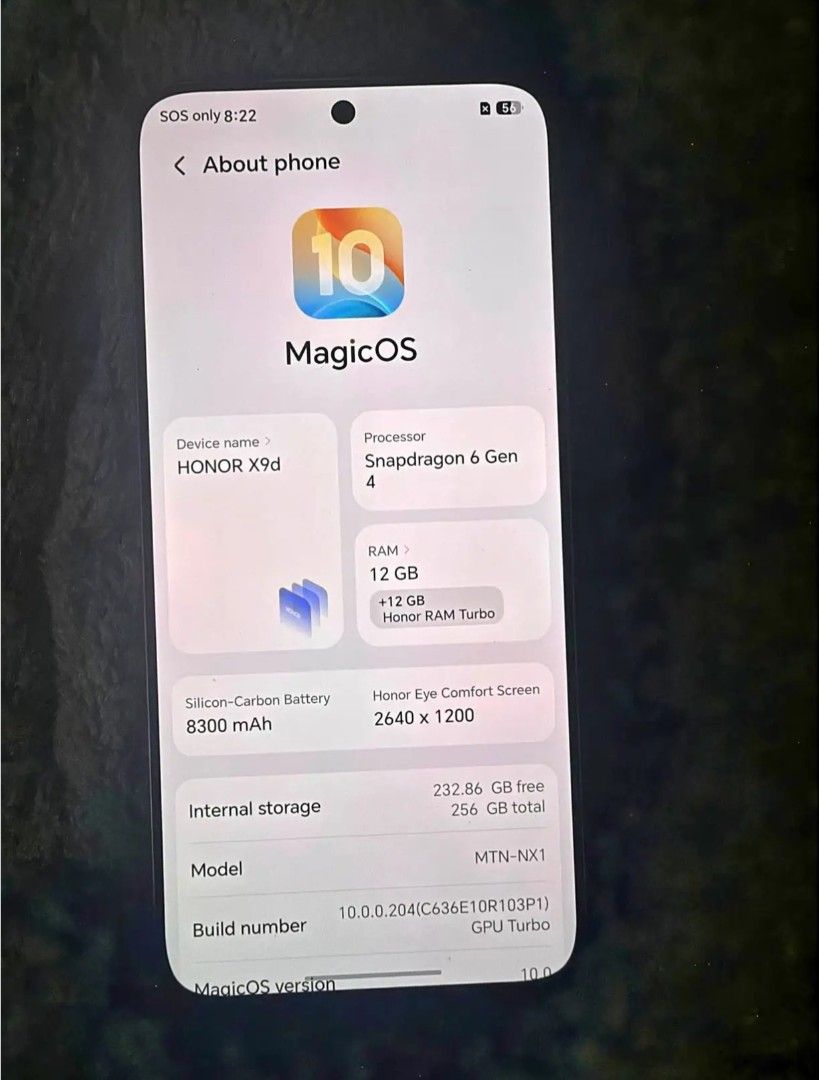 Honor x9d (Category: Android Others) located in Manila. Submitted by wilsonf635 (Listing ID 1470614303, Image 1). Description: .