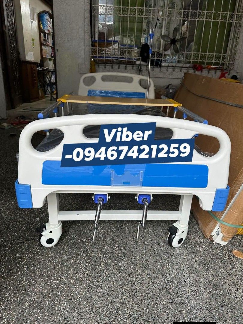 Hospital bed 2 cranks complete set (Category: Foot Care) located in Manila. Submitted by ewitlobita98152 (Listing ID 1470733437, Image 2). Description: ✅FOR SALE ‼️ HOSPITAL BED 2 CRANKS COMPLETE SET 🔴📌 AVAILABLE NOW✅ ✅ BRANDNEW ✅ HIGH QUALITY ✅ HEAVY DUTY ✅ SAME-DAY DELIVERY ✅OPEN FOR PICK UP OR DELIVER VIA LALAMOVE MODE OF PAYMENT ✅CASH ON DELIVERY (COD) ✅BANK TRANSFER ✅ GCASH PAYMENT LOCATION: 131 BULUSAN ST LALOMA QUEZON CITY.
