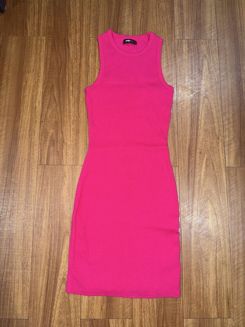 Hot pink Dress (Category: Dresses) located in Taguig. Submitted by shop.alybuzon (Listing ID 1470639382, Image 1). Description: Size Large on label but fits XS.
