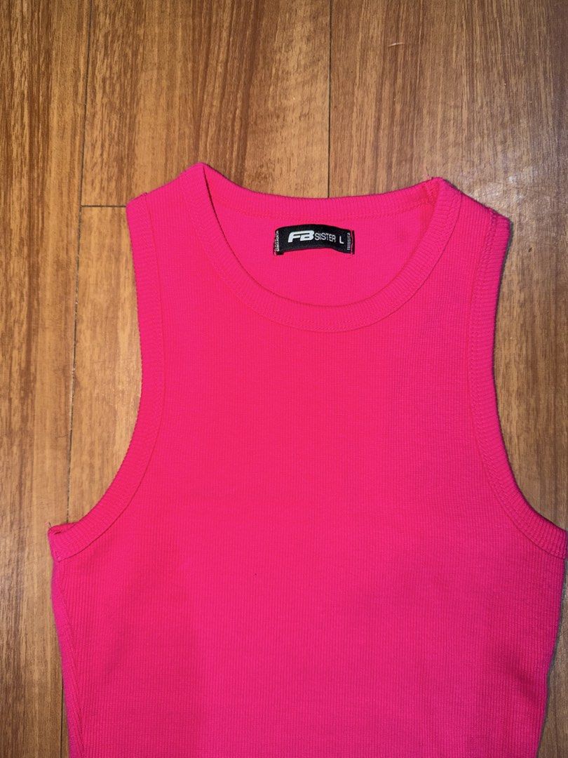 Hot pink Dress (Category: Dresses) located in Taguig. Submitted by shop.alybuzon (Listing ID 1470639382, Image 2). Description: Size Large on label but fits XS.