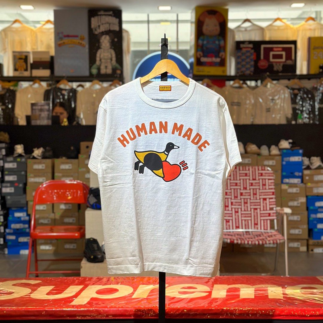 Human Made Graphic Tee (HM32TE016) (Category: Tshirts & Polo Shirts ) located in Quezon City. Submitted by inside_plug (Listing ID 1470587318, Image 1). Description: For Sale Human Made Graphic Tee (HM32TE016) White - Large Brandnew Dm us to purchase .