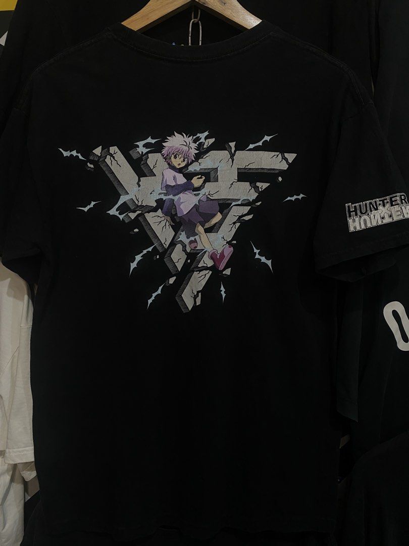 hunter x hunter (Category: Tshirts & Polo Shirts ) located in Caloocan City. Submitted by krispythrift082828 (Listing ID 1470572670, Image 1). Description: MEDIUM TO LARGE.