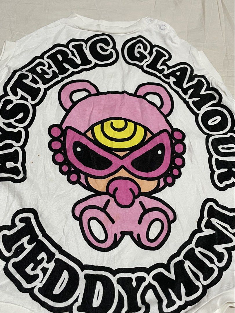 Hysteric Glamour Teddy Mini Onesie (Category: Babies & Kids Fashion) located in Buruanga. Submitted by kaizenfinds7 (Listing ID 1470641197, Image 2). Description: No major issues Size 90 +sf.