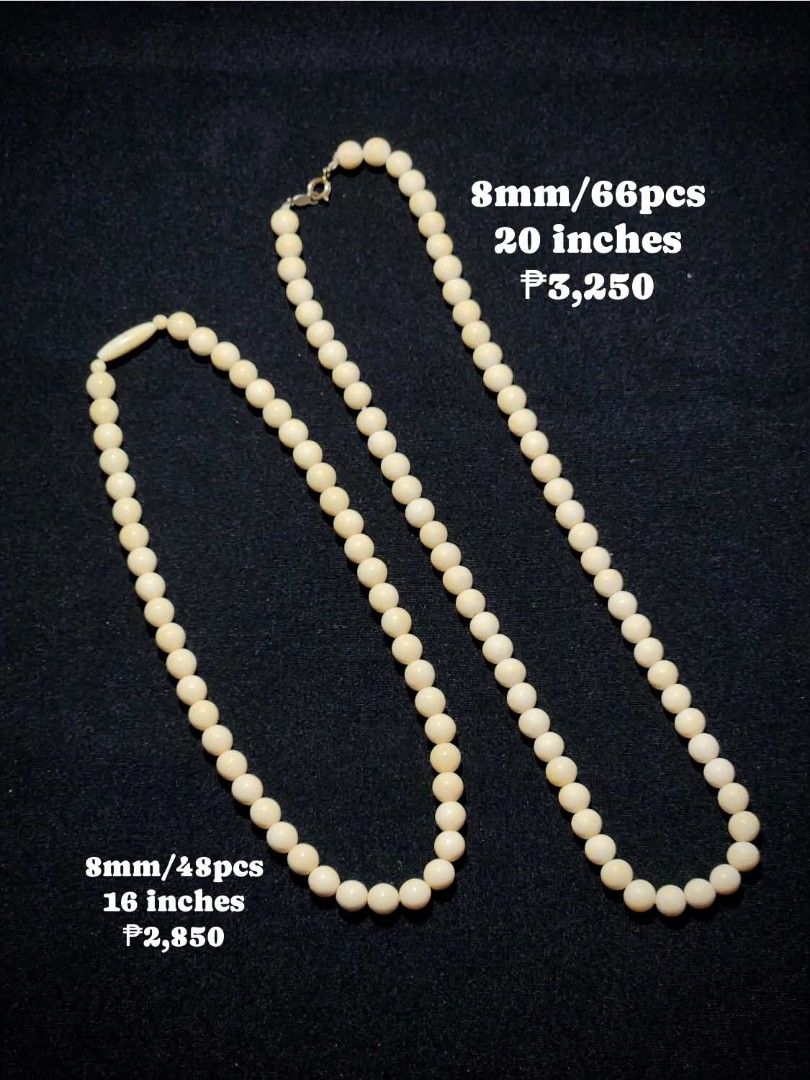 I V O ROUND NECKLACE (Category: Necklaces) located in Bulacan. Submitted by koolstuffs_29 (Listing ID 1470696394, Image 2). Description: Ivo Rounded Beads Necklace See photos for details and prices each! Marilao,Bulacan Thank you 🙂.