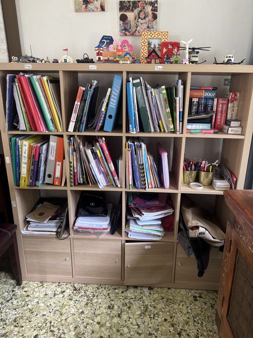 IKEA KALLAX Shelving Unit White 147x147 cm, Furniture & Home Living ...