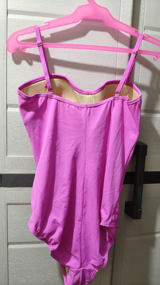 IMK Pink Ruched One-Piece Swimsuit (Category: Bikinis & Swimsuits) located in Taguig. Submitted by suzzyb. (Listing ID 1470725828, Image 3). Description: One-piece swimsuit - Brand: IMK - Color: Bright Pink - Size: L 27-29 - Condition: Brand new with tags (NWT) .