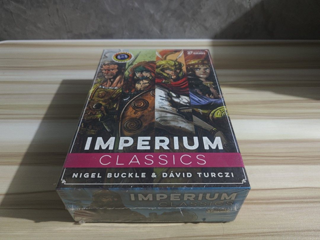 Imperium Classics Board Game (Category: Board Games & Puzzles) located in Antipolo. Submitted by kyohei_ikamaru (Listing ID 1470619160, Image 1). Description: > Complete and Very Good Condition.