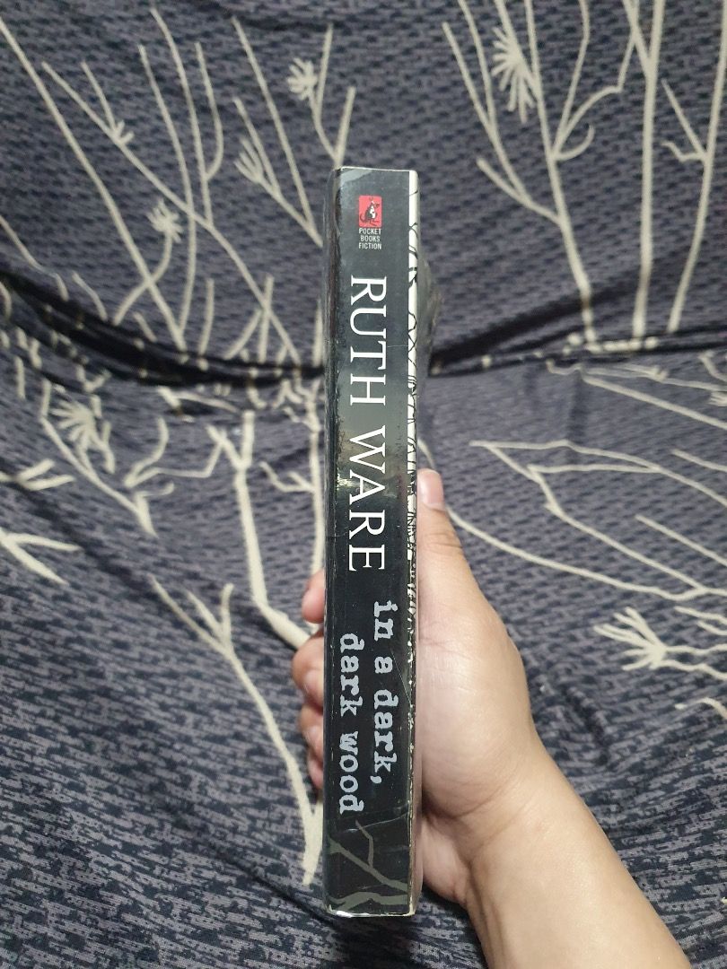 In a Dark, Dark Wood by Ruth Ware (Category: Storybooks) located in Bulacan. Submitted by anthony_b01 (Listing ID 1470616003, Image 2). Description: - In a Dark, Dark Wood by Ruth Ware - Mass Market Paperback - 30 pesos only Rfs: Decluttering space Location: SJDM, Bulacan Courier: Lalamove or J&T delivery.