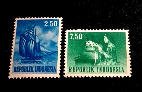 Indonesia 1964 - Transport and Traffic 2v. (mint) (Category: Stamps & Prints) located in Balamban. Submitted by pandastampscebu (Listing ID 1470604231, Image 1). Description: Indonesia 1964 - Transport and Traffic 2v. (mint) ₱25. Mint. Price : ₱25. LAST PRICE POSTED The price is always for the whole set you see on the picture. GENERAL INFO ------------------------ MAXIMUM RESERVATION = 48 HOURS Shipping fee nationwide with J&T is ₱130. Free shipp