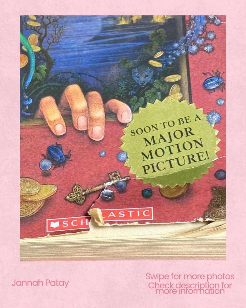 Inkheart (Category: Storybooks) located in Davao. Submitted by strawbae.moon (Listing ID 1470413682, Image 3). Description: Title: Inkheart 📚 Author: Cornelia Funke ✍🏼 🧶 Item Condition: • Pre-loved • No highlights or pen marks • With tears and folds • No plastic cover 💋 With discount if bought with other items on my profile 🙂 STRICTLY NO REFUNDS/RETURNS❗️ ✍🏼 Kindly review all the photos before purchasing. This is a second-hand product, so i