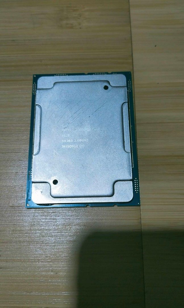 Intel Xeon Gold 6126 server processor (Category: Desktops) located in Caloocan City. Submitted by chani7878 (Listing ID 1470589640, Image 3). Description: Processor Model: Intel Xeon Gold 6126 (Skylake-SP architecture) Core / Thread Count: 12 cores, 24 threads Base Clock Speed: 2.60 GHz (up to 3.70 GHz boost) Cache: 19.25 MB L3 cache Socket Type: LGA3647 Thermal Design Power (TDP): 125W [1, 2, 3] lalamove jnt meetup manila or makati area Dm for m