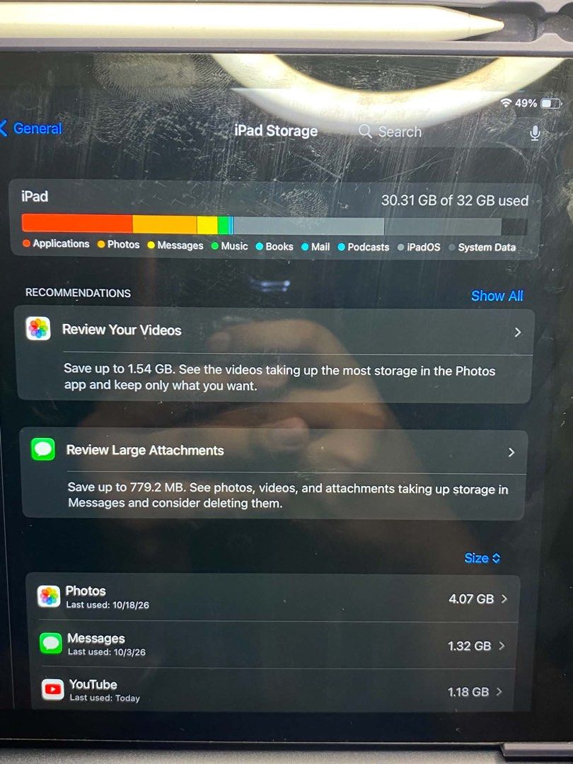 iPad 8th Gen 32 GB Good Running condition (Category: iPad) located in Binan City. Submitted by lagunaxpreloved (Listing ID 1470729593, Image 2). Description: iPad 8th Gen Good Running Condition Unit Only No other inclusions .