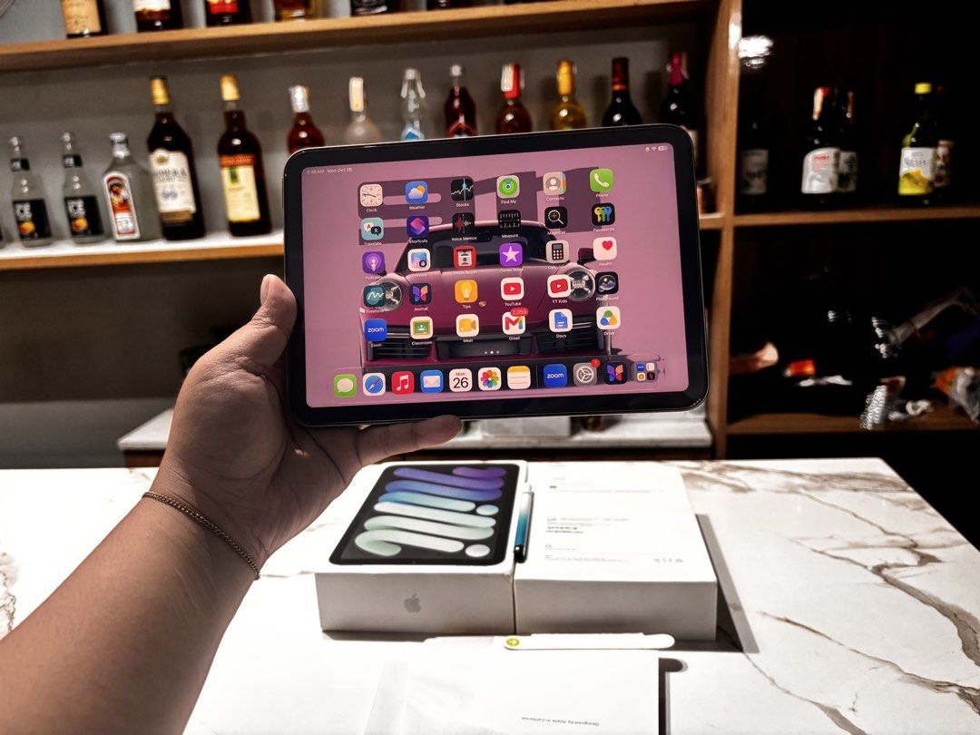 iPad Mini 7 (A17 Pro) 256GB WiFi only (Category: Laptops & Notebooks) located in Trece Martires City. Submitted by rainraingoawaylol (Listing ID 1470609615, Image 3). Description: iPad Mini 7 (A17 Pro) 256GB WiFi only Fixed price! 256GB 91% BH 175cc No issue With Box with Tempered with Stylus pencil Loc: Metro Manila or Cavite Mop: Gcash, Cash, Maribank only.