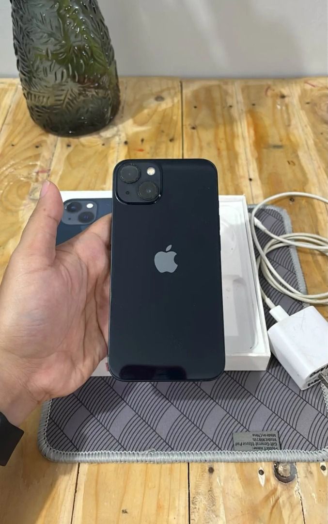 Iphone 13 128gb midnight (Category: iPhone 13 Series) located in Quezon City. Submitted by vastmountain.74d7d6 (Listing ID 1470591962, Image 2). Description: Call or txt nalang kayo sa number 09480891690 For sale rush: Iphone 13 128GB Midnight -89% Battery Health -Charger, Box & Unit -Case -Working face ID, True tone etc. -All Orig parts, no history of repair -Updated to IOS 26.6.1 -Unli Reset -No sim restrictions No issue, overall malinis pwede 