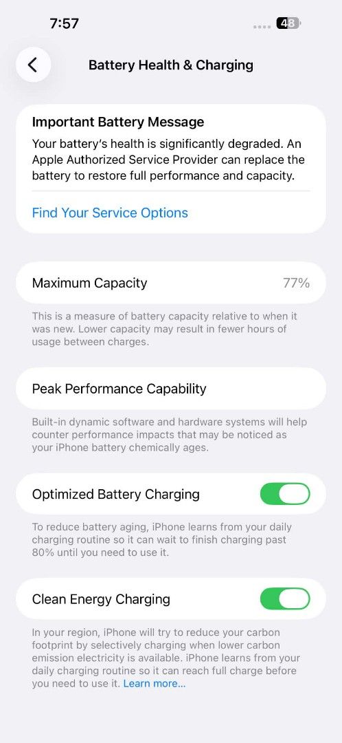 Iphone 14 pro max (Category: iPhone 14 Series) located in Santa Cruz. Submitted by jamezxcqwer (Listing ID 1470670605, Image 3). Description: For sale Iphone 14 pro max 128gb 77% battery health Replaced LCD Inclusion: Unit Original cord Negotiable.