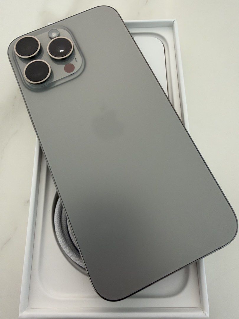 iPhone 15 Pro Max 256GB Natural Titanium, Mobile Phones & Gadgets ...