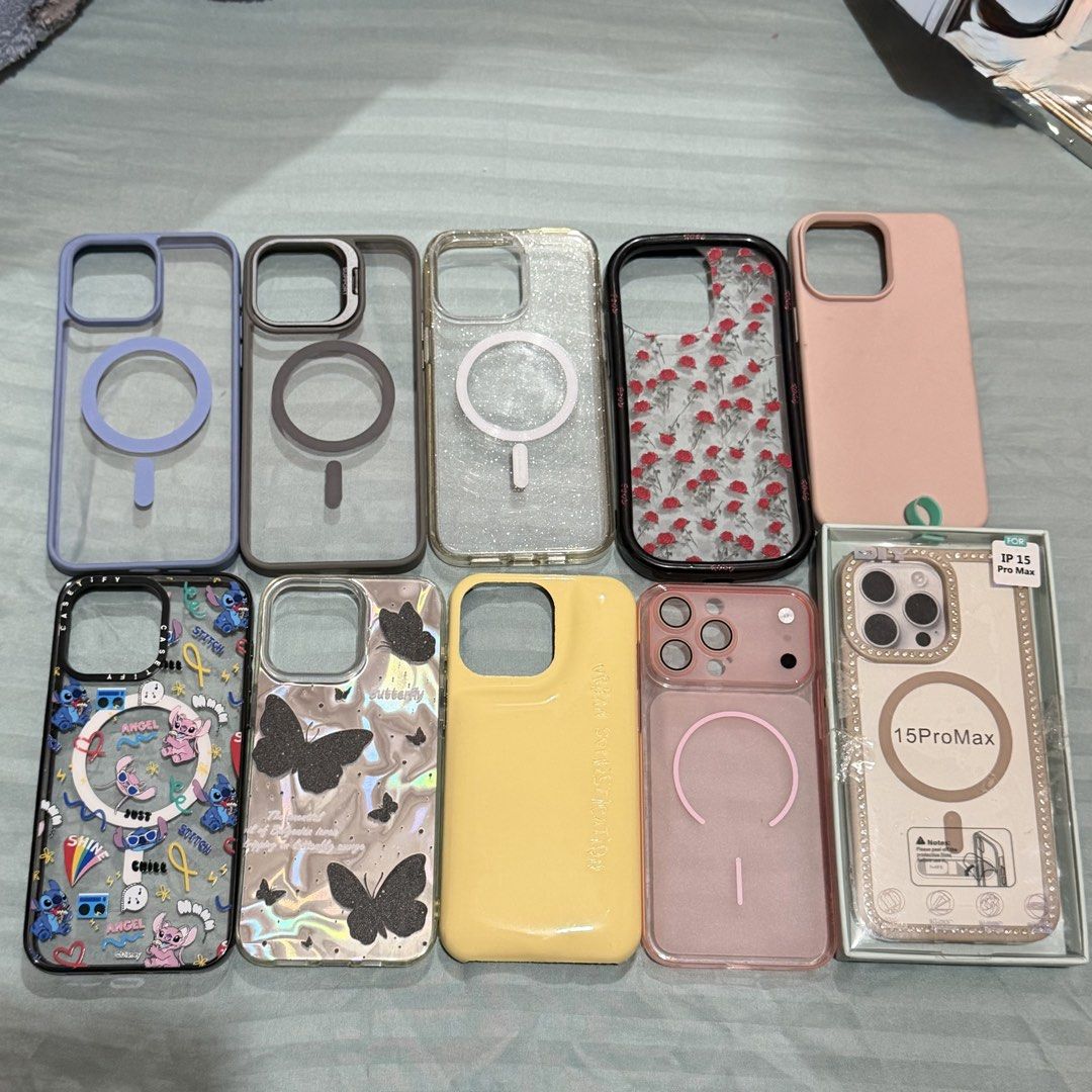 IPHONE 15 PRO MAX CASE 30PCS (Category: Cases & Sleeves) located in Muntinlupa City. Submitted by liloo29 (Listing ID 1470731569, Image 3). Description: FOR TAKE ALL💟 30 PCSP.