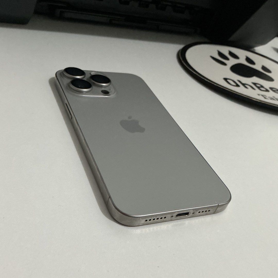 Iphone 15 Pro Max (Natural Titanium) (Category: iPhone 15 Series) located in Quezon City. Submitted by miles.viii (Listing ID 1470705658, Image 2). Description: - Model: Apple iPhone 15 Pro Max - Color: Natural Titanium - Storage Capacity: 256 GB - Condition: Well-maintained, pristine physical appearance - Meetup Location: Lagro or Fairview Area, Quezon City, or Marulas, Valenzuela .