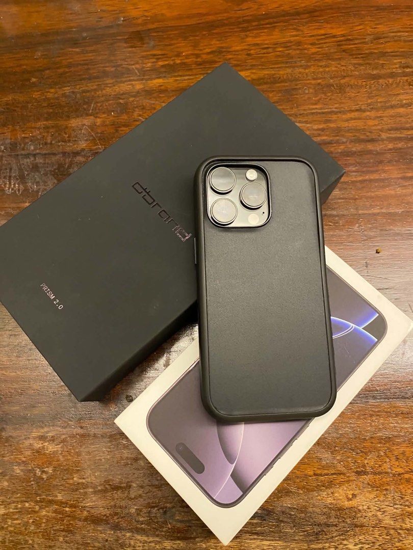 IPHONE 16 PRO (Category: iPhone 16 Series) located in Lingayen. Submitted by jayteeeezy (Listing ID 1470608606, Image 2). Description: US variant 99% battery health 16 pro 128gb No history of repair No dents With Case worth 6k secret lab With orig cord hnd nagamit With box OPEN FOR MEETUPS OR SHIPPING (JNT, JRS or LBC) 📍Lingayen, Pangasinan.