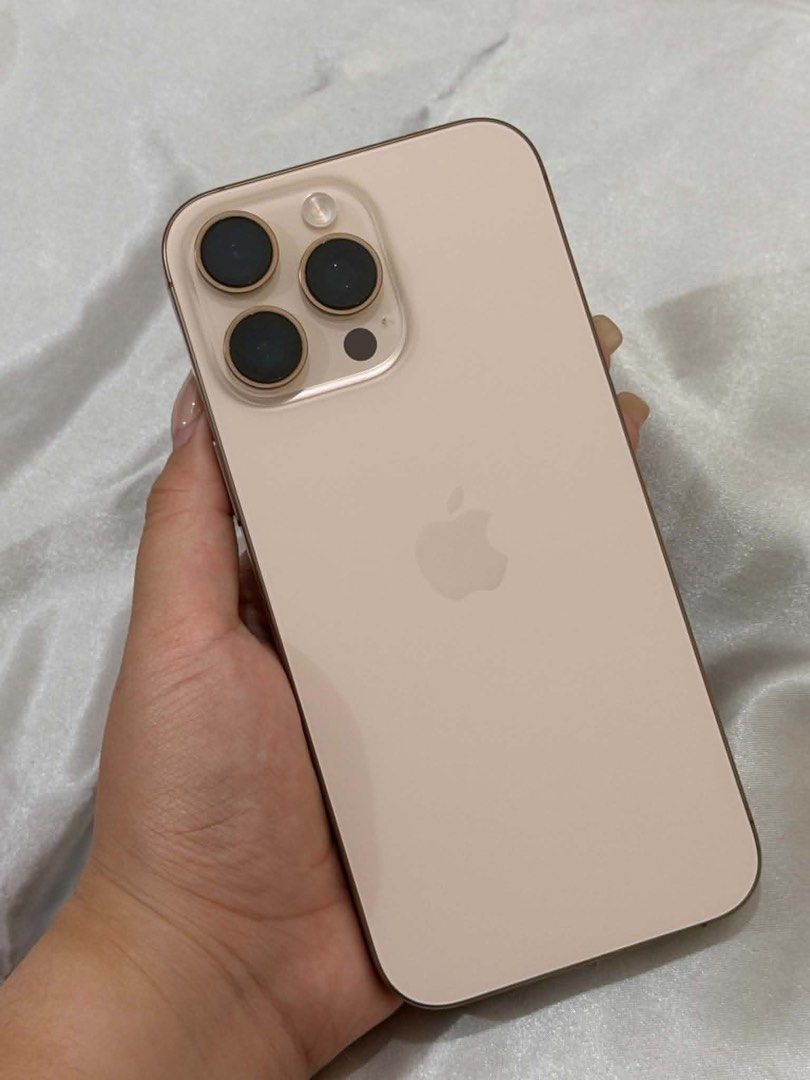 Iphone 16 pro max 256GB (Category: iPhone 16 Series) located in Quezon City. Submitted by fwydchimken (Listing ID 1470577147, Image 2). Description: Iphone 16 pro max 256GB Factory Unlocked 90% batt health Dessert titanium Local variant (bought in PowerMac MegaMall) Inclusion ; orig box & cable No Issue Scratch & dents LAST PRICE POSTED.
