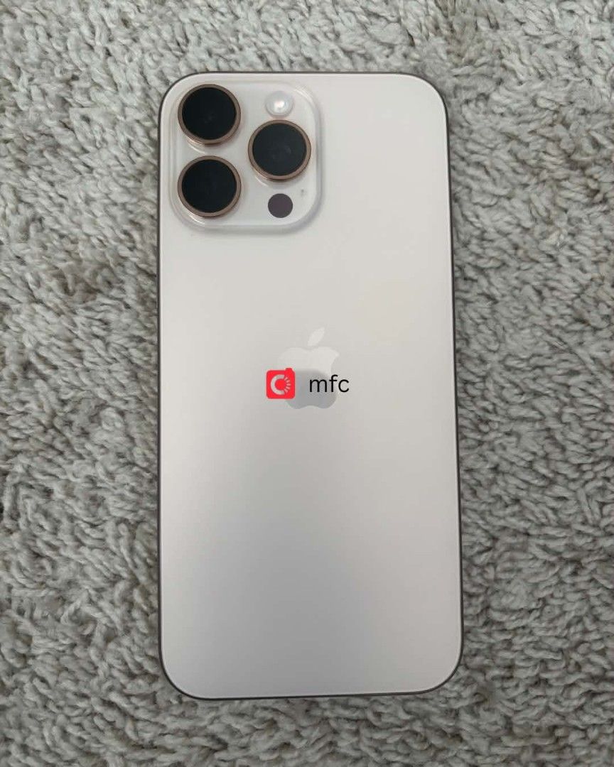 iPhone 16 Pro Max 256GB Dessert Titanium (Category: iPhone 16 Series) located in Manila. Submitted by maddyros (Listing ID 1470607292, Image 3). Description: iPhone 16 Pro Max 256GB Dessert Titanium - Model: iPhone 16 Pro Max - Storage: 256GB - Color: Dessert Titanium - Condition: Barely used (3 months) 🌟 Kindly read this, please! 🌟 Seller Note: • Can only ship out after Nov. 27, 2026 because the phone is still in the US. Price: • Total price: 