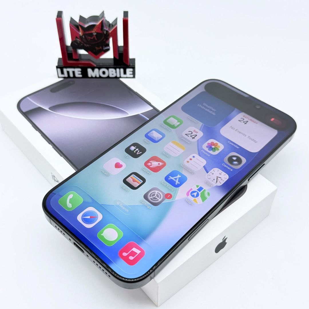 iPhone 16 Pro Max 512GB Black Titanium, Mobile Phones & Gadgets, Mobile ...